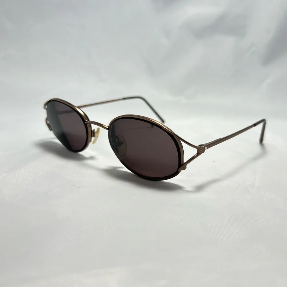 Moda Milano Eyeglasses Brown - Frames only